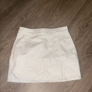 Elegant White Women's Skirt